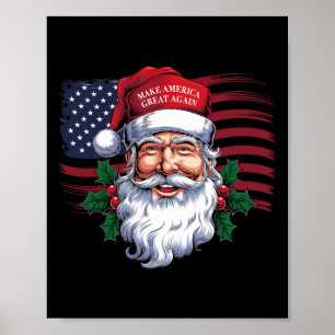 Affiche Rendre un Noël merveilleux à Noël Noël Noël Trump