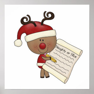 Affiche Renne de Rudy vilain ou NIC