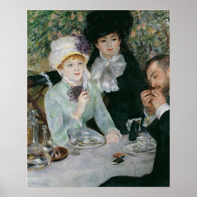 Affiche Renoir - Après Le Déjeuner (Devant)
