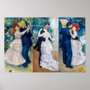 Affiche Renoir - Dance serie : Bougival, Ville & Pays