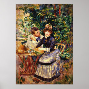 Affiche Renoir - Dans le jardin