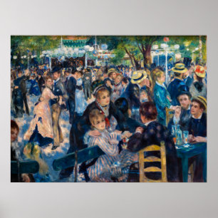 Affiche Renoir - Danse au Moulin de la Galette