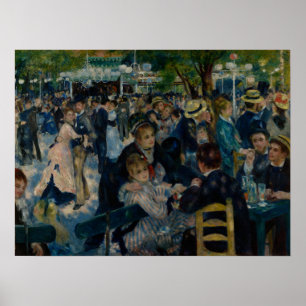 Affiche Renoir - Danse Au Moulin De La Galette