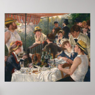 Affiche Renoir French Luncheon Booking Party