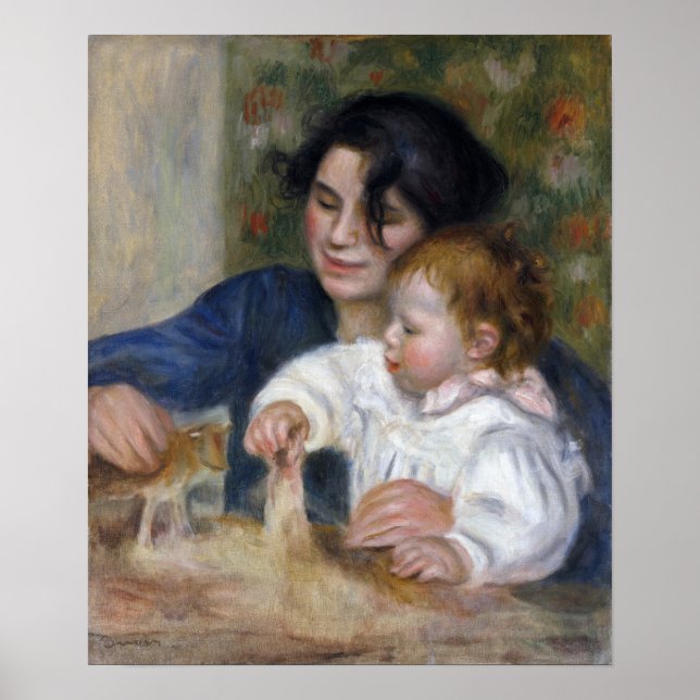 Affiche Renoir - Gabrielle Et Jean (Devant)