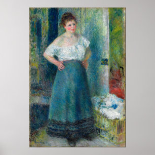 Affiche Renoir, La Lisseuse