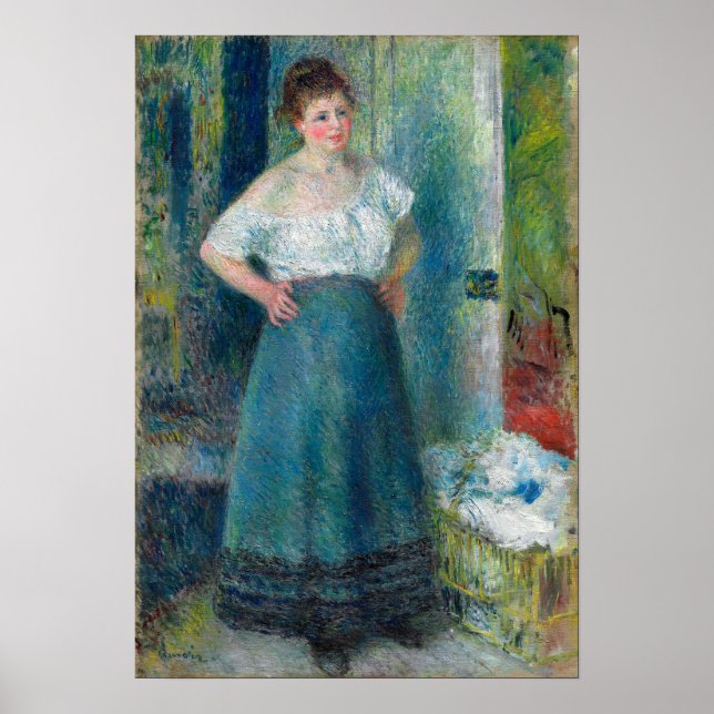 Affiche Renoir, La Lisseuse (Devant)
