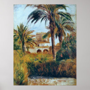 Affiche Renoir - Le Jardin D'Essai À Alger 1882