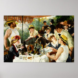 Affiche Renoir Luncheon de l'affiche de la fête nautique
