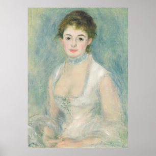 Affiche Renoir Madame Henriot Portrait Art