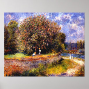 Affiche Renoir, Marronnier en Fleurs