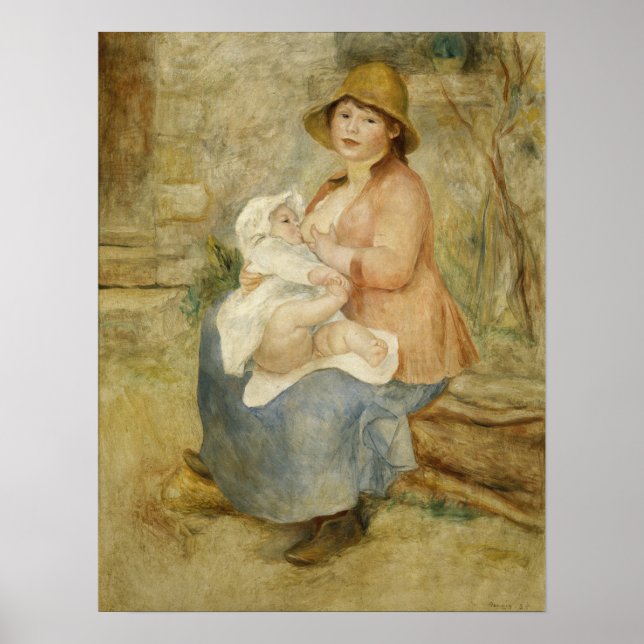 Affiche Renoir - Maternité (Devant)