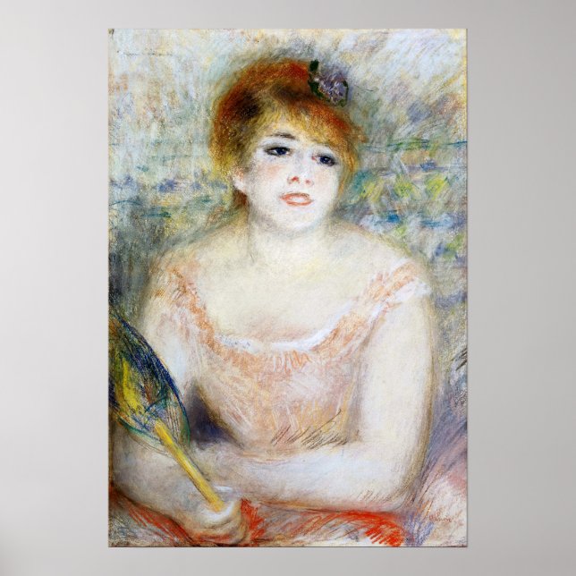 Affiche Renoir - Miss Jeanne Samary (Devant)