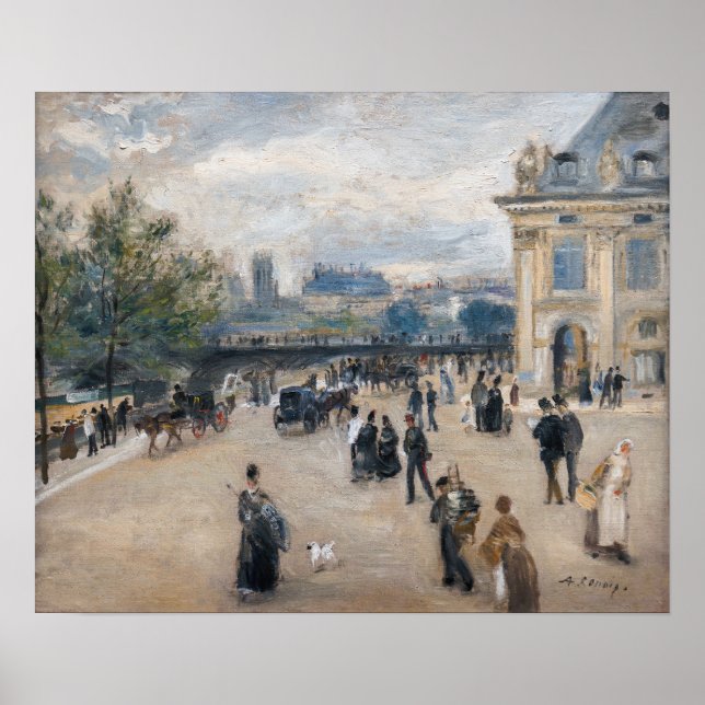 Affiche Renoir - Paris, Institut au Quai Malaquais (Devant)