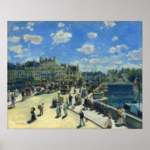 Affiche Renoir - Pont Neuf, Paris