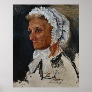 Affiche Renoir Portrait de la mère de l'artiste Art