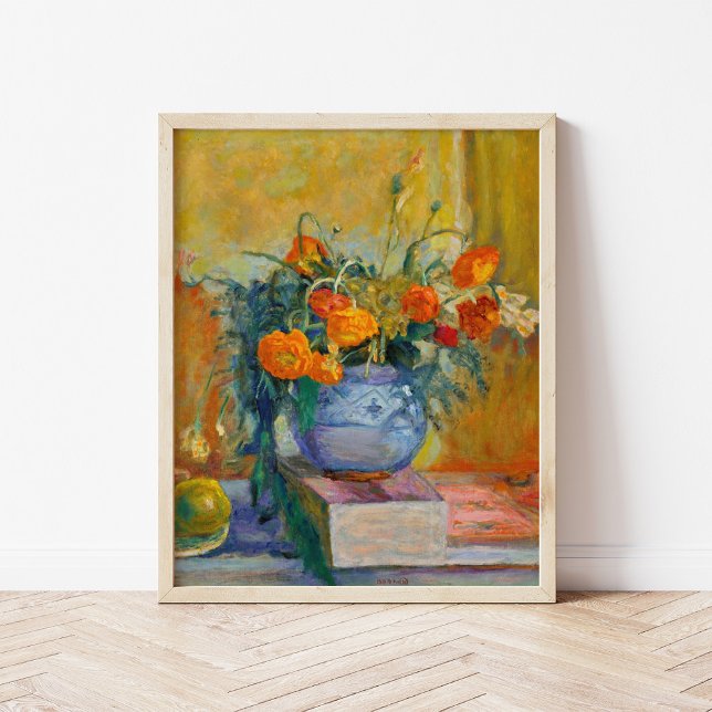 Affiche Renoncules au Vase Bleu | Pierre Bonnard (Créateur téléchargé)