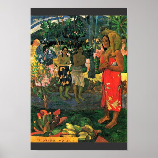 Affiche Reo Mä `Ohi : Ia Orana Maria (Â € ™ Ia Ora Na Mari (Devant)
