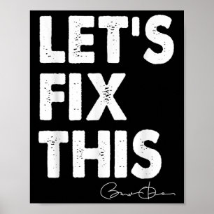 Affiche Réparons cela - Obama 2028 - Une élection drôle po