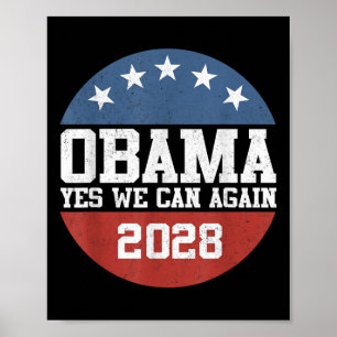 Affiche Réparons Obama pour le président 2028 P politique
