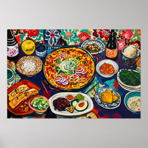 Affiche Repas de famille
