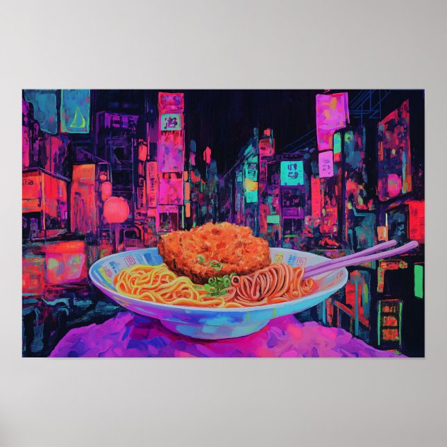 Affiche Repas japonais (Devant)