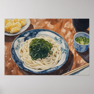 Affiche Repas japonais