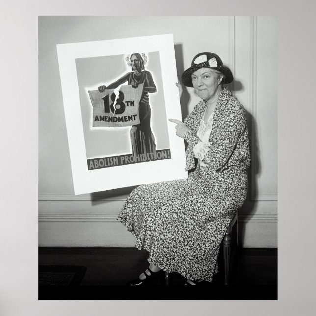 AFFICHE REPEAL PROHIBITION 1931 (Devant)