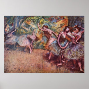 Affiche Répétition de ballet - Edgar Degas - 1904