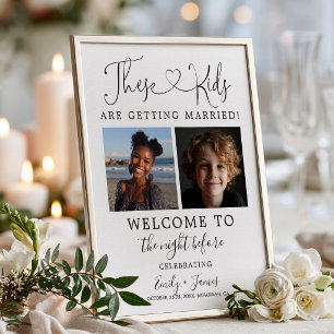 Affiche Répétition de mariage de ces enfants