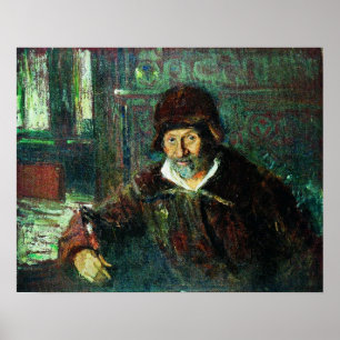 Affiche Repin - Autoportrait 1920