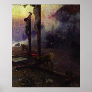 Affiche Repin - Golgotha