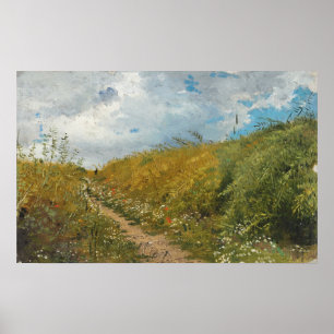 Affiche Repin - Route à travers un passage étroit