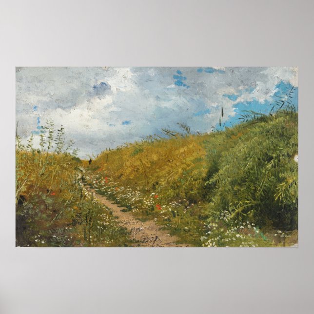Affiche Repin - Route à travers un passage étroit (Devant)