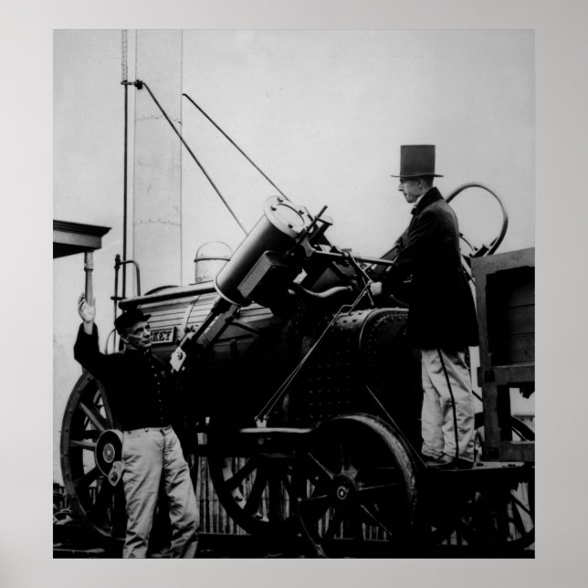 Affiche Réplique de Stephenson's Rocket, 1929 (Devant)