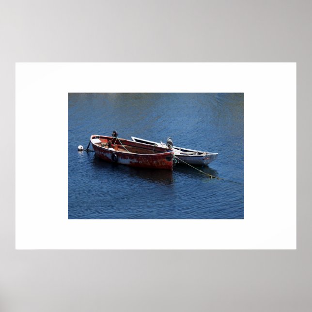 Affiche Repos en bateau (Devant)