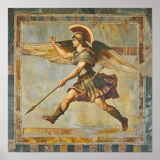 Affiche Représentation de Hermes (Devant)