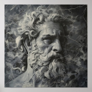 Affiche Représentation de Zeus