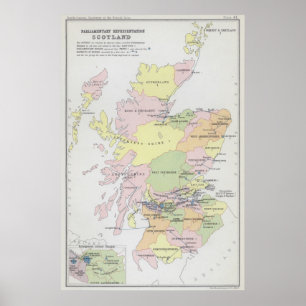 Affiche Représentation parliamentaire Scotland