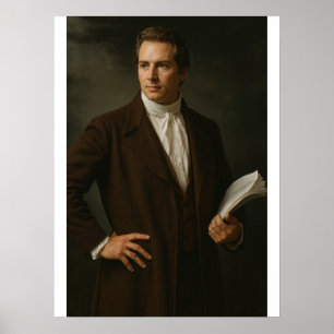 Affiche Représentation photographique de Joseph Smith #1 L