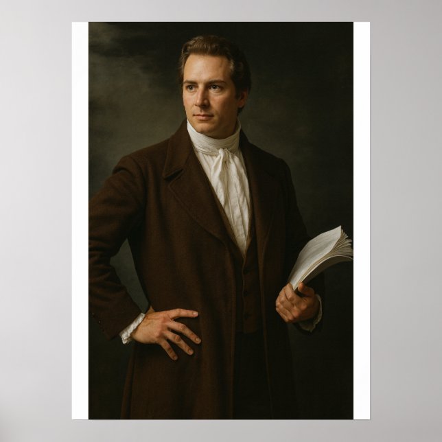 Affiche Représentation photographique de Joseph Smith #1 L (Devant)