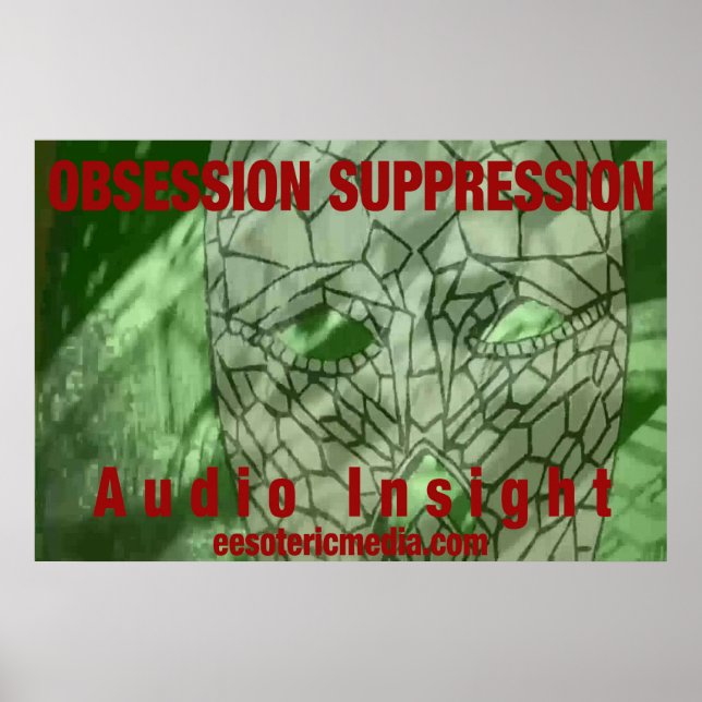 Affiche "Répression de l'obsession" 91x61 cm (Devant)