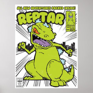 Affiche Reptar Comic Book