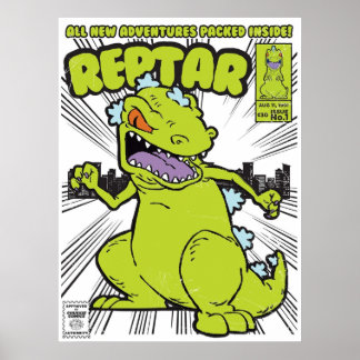 Affiche Reptar Comic Book