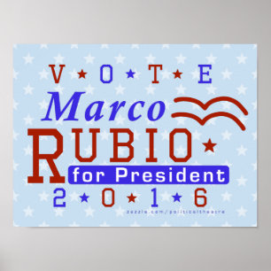 Affiche Républicain 2016 de président élection de Marco