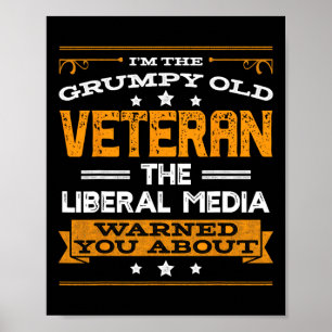 Affiche Républicain anti-libéral conservateur grincheux vi