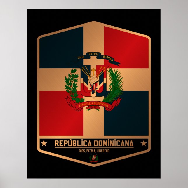 Affiche République dominicaine (Devant)