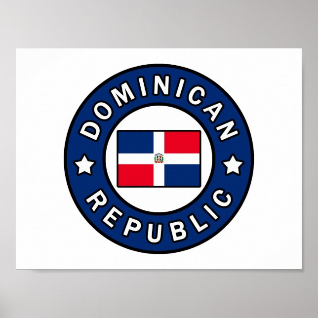 Affiche République dominicaine (Devant)