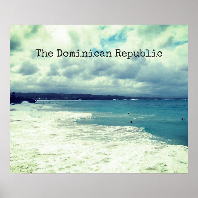 Affiche République dominicaine (Devant)