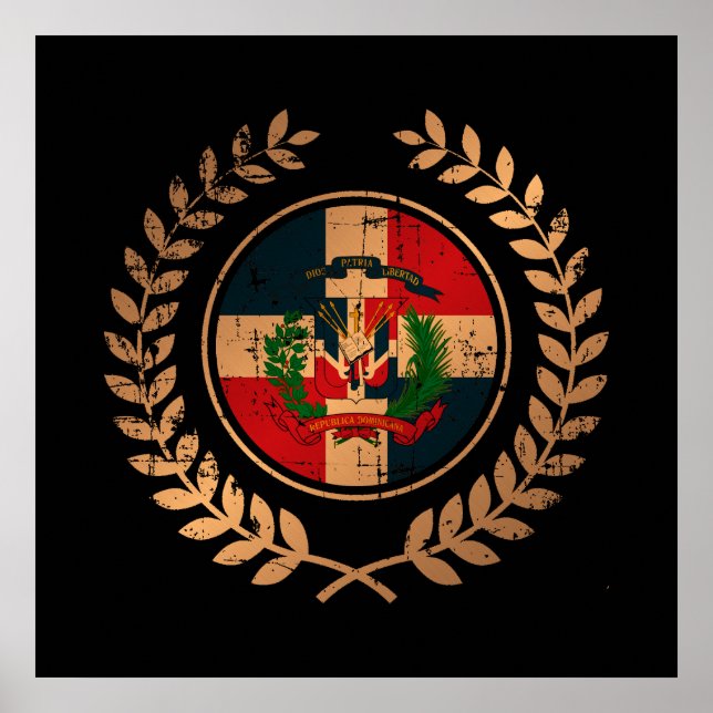 Affiche République dominicaine (Devant)